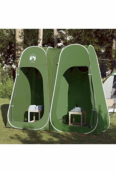 vidaxl Cort de intimitate pop-up, verde, impermeabil