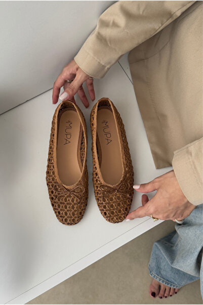Mupa Shoes Ženske balerine CAMEL