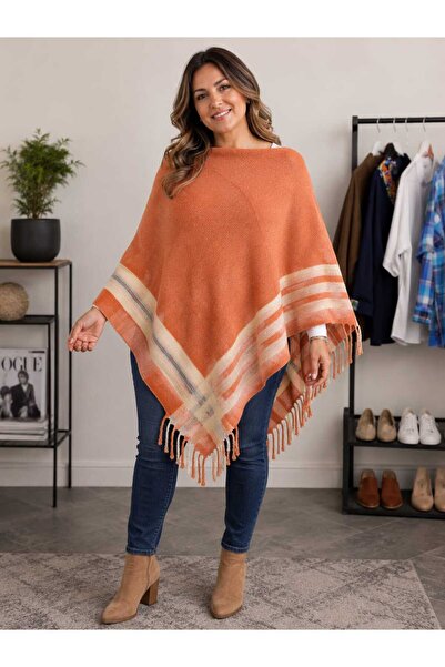 WOMEN Women's knitted poncho