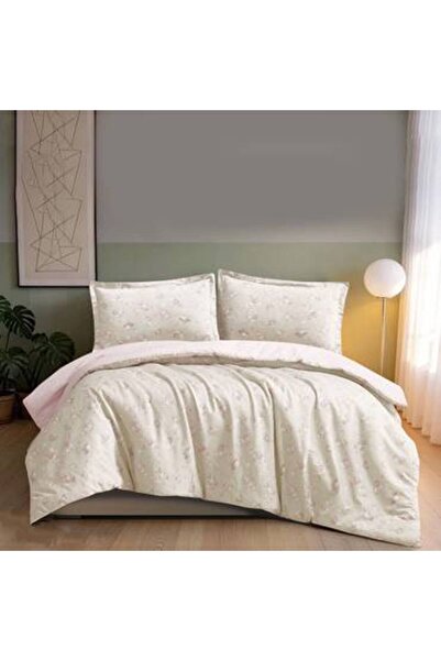 Pazar Home Bedding مفرش بازار هوم قطني مشجر هارموني نفر ونص 2 قطع بحشوة مخيطة...