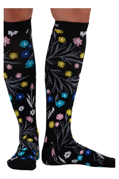 Cherokee Footwear Breezy Buds Șosete de compresie 3/4 8–12 mmHg, Unisex Multi...