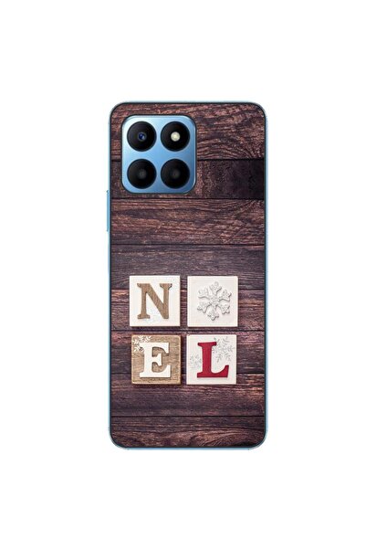 OEM Case compatible with Honor X8 5G Silicone Gel Tpu Christmas Noel Wood Pat...