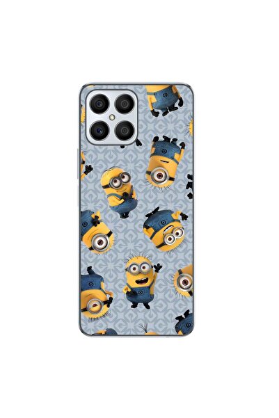 OEM Husa compatibila cu Honor X8 Silicon Gel Tpu Model Pattern Minioni