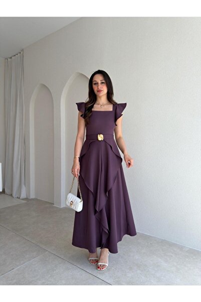 Mooi Butik Rochie Maxi WAYNE 5784 - Mov