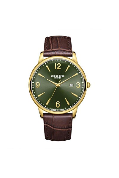 Lee Cooper Men's 3H Green Dial Watch - LC08379.172