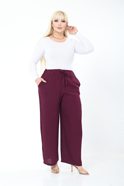 mervemoda Ženske letnje široke pantalone