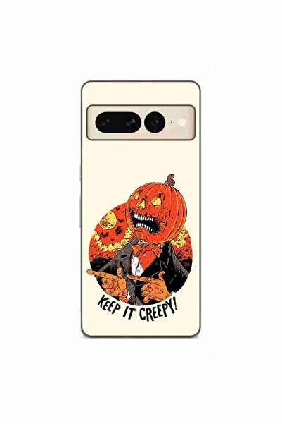 OEM Husa compatibila cu Google Pixel 8 Pro Silicon Gel Tpu Model Halloween Ke...