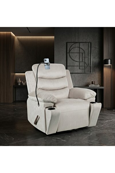 Genaric Recliner Chair - Light Brown