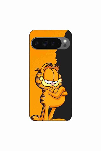 OEM Husa compatibila cu Google Pixel 9 Pro XL Silicon Gel Tpu Model Garfield ...