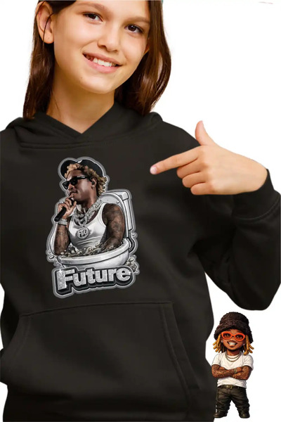 OEM Hanorac Copii Fete Future Skibidi Toilet Rap Music