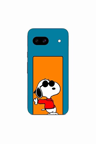 OEM Husa compatibila cu Google Pixel 8A Silicon Gel Tpu Model Snoopy