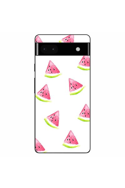 OEM Husa compatibila cu Google Pixel 6A Silicon Gel Tpu Model Summer Slices