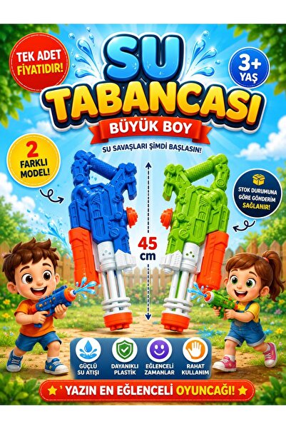 SAZE Çocuk Su Savaşı Oyuncağı Büyük Boy – 3 Yaş Üzeri