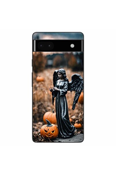 OEM Husa compatibila cu Google Pixel 6A Silicon Gel Tpu Model Halloween Dovle...