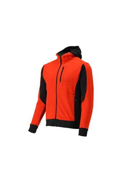 yato Jacheta Fleece Cu Gluga Sarna Roșie S