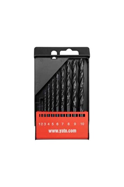 yato Set Burghie Metal Hss, 10 Buc, 1-10Mm