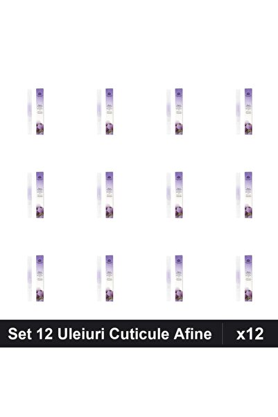 global fashion Set 12 Uleiuri Cuticule Stilou Afine, Manichiura Profesională