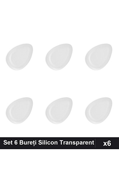 Makeup Set of 6 Silicone Makeup Sponges, Sheer, Foundation and Concealer Appl...