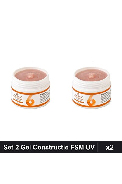 FSM Set 2 Gel Constructie UV LED 15g, Builder Gel Sculpting 06, Manichiura