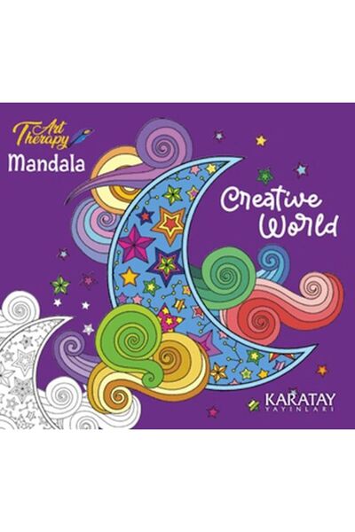 Karatay Yayınları Art Therapy Mandala - Creative World
