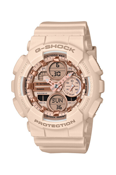 G-SHOCK Analog-Digital Women 45.9 mm Quartz Saat GMA-S140PG-4ADR
