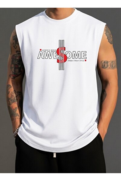 BUWOM Men's Zero Sleeve Sleeveless Mix Series Athlete T-Shirt