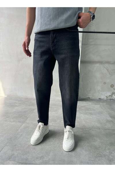DIFRANSEL JEANS Comfortable Fit Washable Black Boyfriend Jean Pants