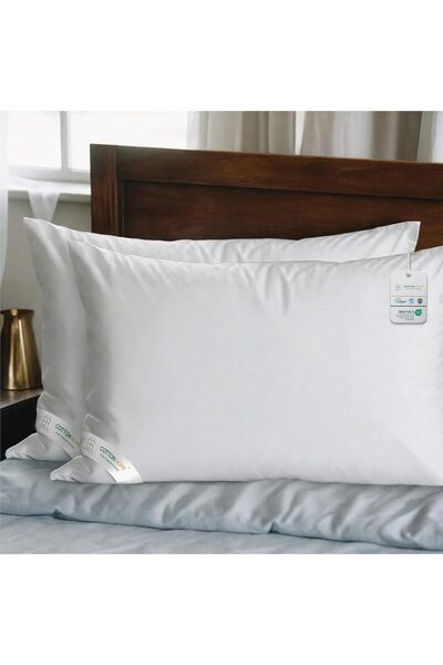 COTTON HOME ® Deluxe Pillow 50 X 75 cm Bed Pillows for Sleeping Supersoft Hot...