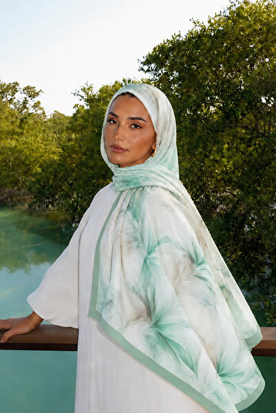 Şehr-i Şal İstanbul Women's Shawl French Silk Premium Stylish Shawl Cotton Su...