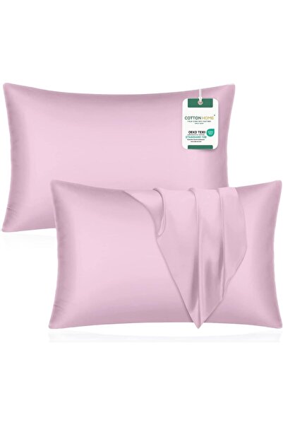 COTTON HOME Pillow Cases Pack of 2, 50x75 cm Standard Size Ultra-Soft Brushed...
