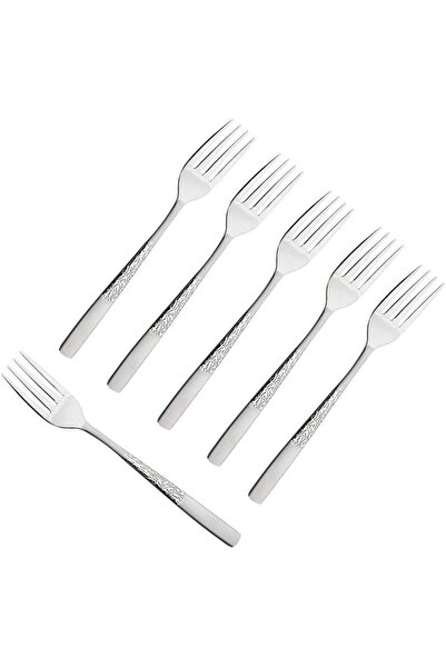 Bester 13-257 Multi-purpose Stainless Steel Fork Set, Mirror Finish, 6 Pieces