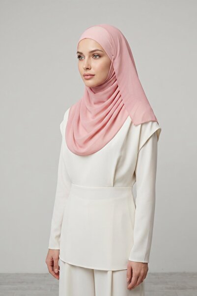 Aisha's Design Non-Slip Combed Cotton Inner Layer, Chiffon Shawl, Ps-62