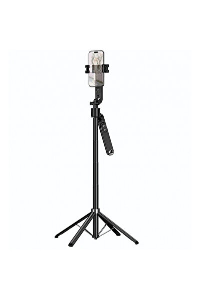 Hoco Selfie Stick Bluetooth K32 cu urmărire facială, 4.5 inch - 7 inch, Negru