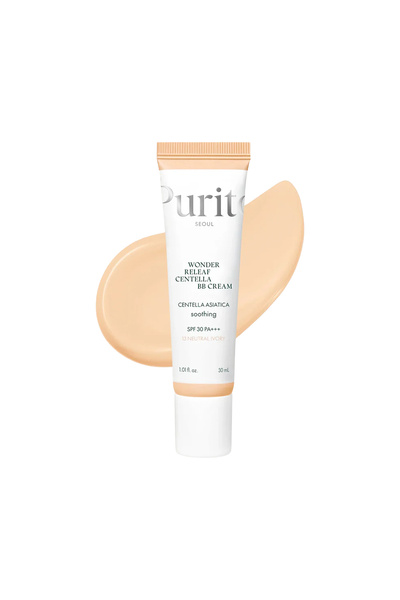Purito Wonder Releaf Centella BB Cream SPF30 PA+++ | Yatıştırıcı Doğal Kapatı...