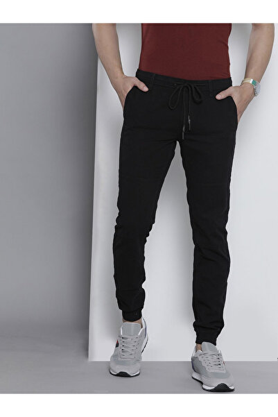 The Indian Garage Co By Styli Men Slim Fit Solid Joggers