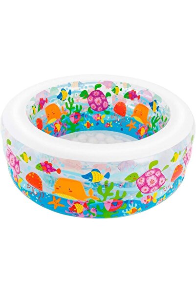 Troni Color Baby Inflatable Pool Aquarius, 318 L