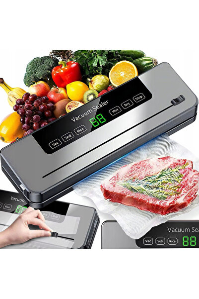NewEvo Aparat de vidare și sigilare alimente NewEvo ® 120W, 60kPa, 5 funcții ...