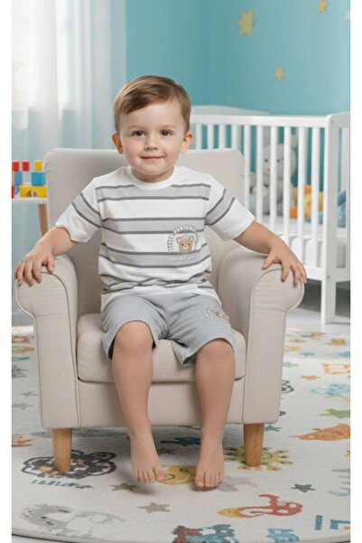 FURKYY Boy's Summer Shorts Set
