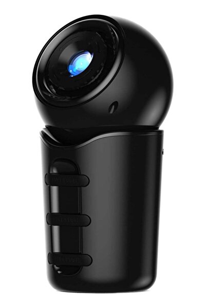 BlueFire 4-in-1 HD Galaxy Star Projector for Car & Room – 360° Rotating Plane...
