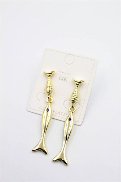 atastore2017 Fish earrings - gold