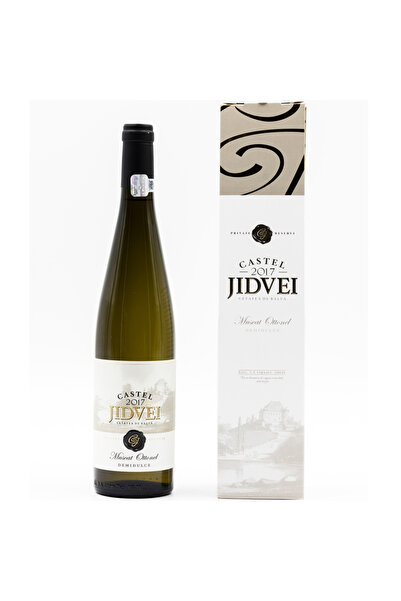 Jidvei Vin alb Castel, Muscat Ottonel Semidulce 0.75 L