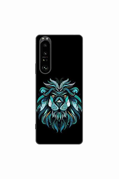 OEM Husa compatibila cu Sony Xperia 1 III Silicon Gel Tpu Model Abstract Lion
