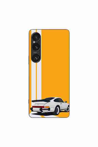 OEM Калъф, съвместим със Sony Xperia 1 VI, силиконов гел TPU, модел Porsche 9...