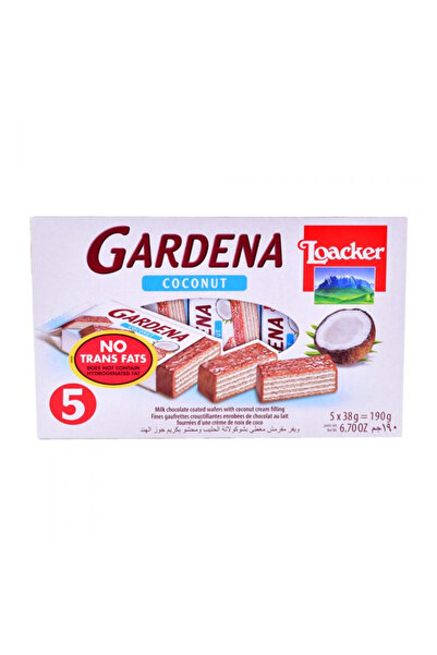 Loacker جوز الهند لوكي جاردينا 18×5×38 جرام