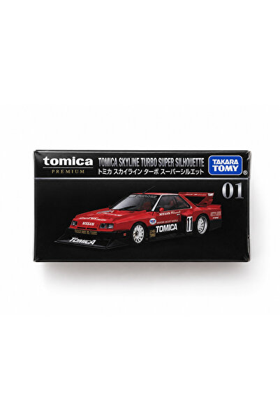 Tomica Premium Nissan Skyline Turbo Super Silhouette No:01 Diecast Model Car