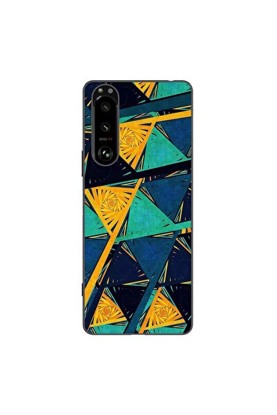 OEM Husa compatibila cu Sony Xperia 5 III Silicon Gel Tpu Model Abstract Prism