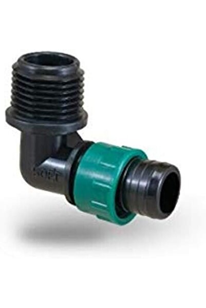 Yıldızan TAMGÜN 17 x 3/4 inch cu inel pentru irigare prin picurare, cot tată ...