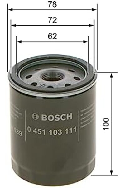 OHBE EXPRESS Yağ Filtresi Doblo 1.6 16V 01, 1.1 93-99, 1.2 93-99, Albea 1.4 96-09, 1.6 16V 98-09, Ti
