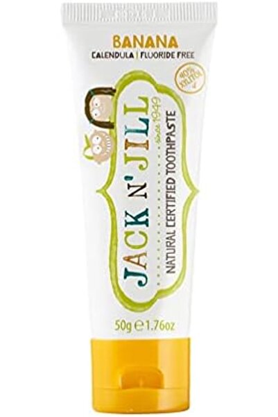 Yıldızan Heybemdecom N Jill Natural Certified Toothpaste - Banana Flavored 3 ...