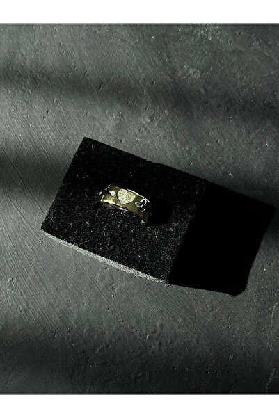 LUMİCOTAKI Steel Ring with Baguette Stones Gold Silver | Gift Boxed
